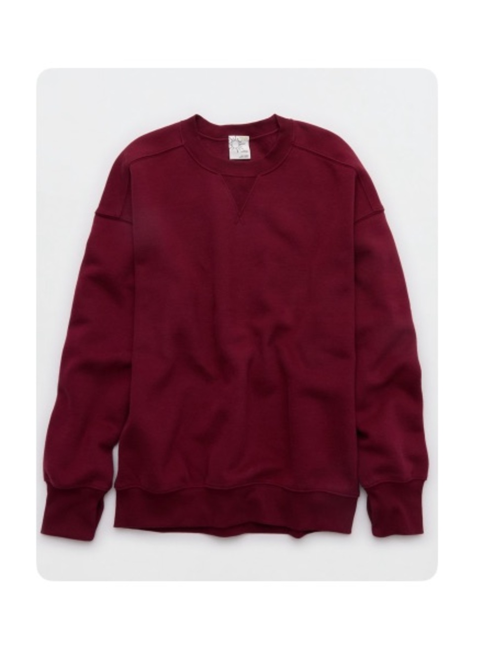 Offline by Aerie Cloud Fleece Oversized Crewneck